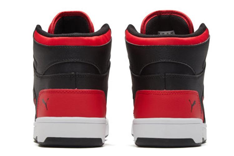 Кроссовки унисекс PUMA Rebound High красно-черные, 42 EU