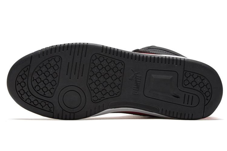 Кроссовки унисекс PUMA Rebound High красно-черные, 42 EU