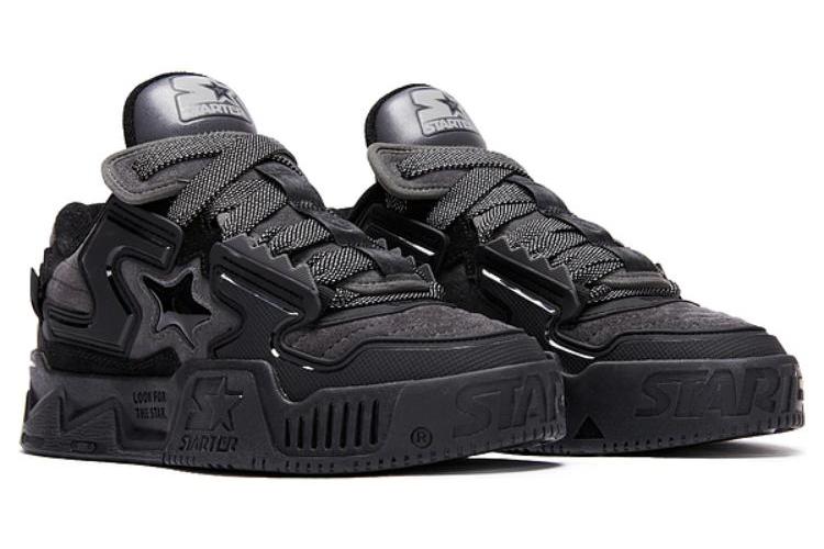 Кеды женские STARTER STH4S6004F-BK01 черные, 36.5 EU