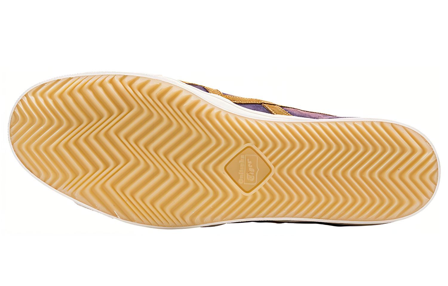 Спортивные кеды мужские Onitsuka Tiger Fabre, washed purple yellow, 42 EU