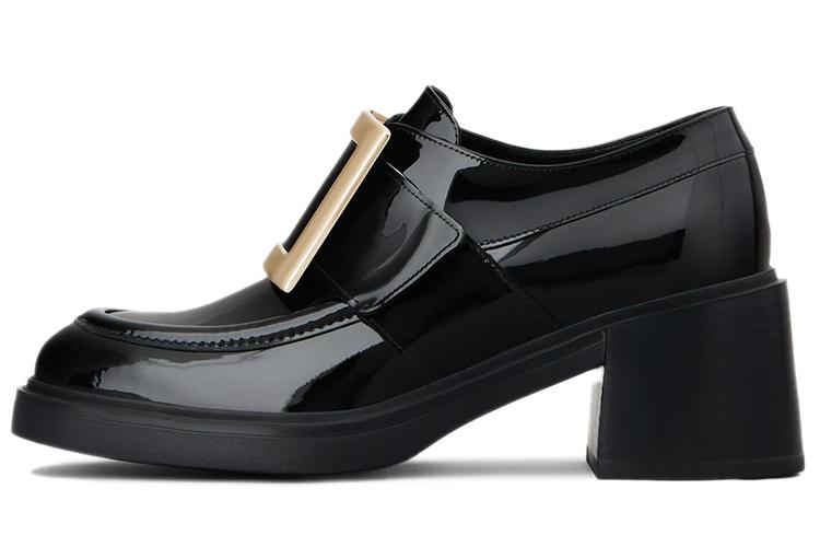 Туфли женские Roger Vivier Viv' Rangers черные, 36.5 EU