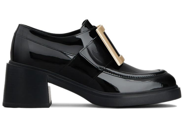 Туфли женские Roger Vivier Viv' Rangers черные, 36.5 EU