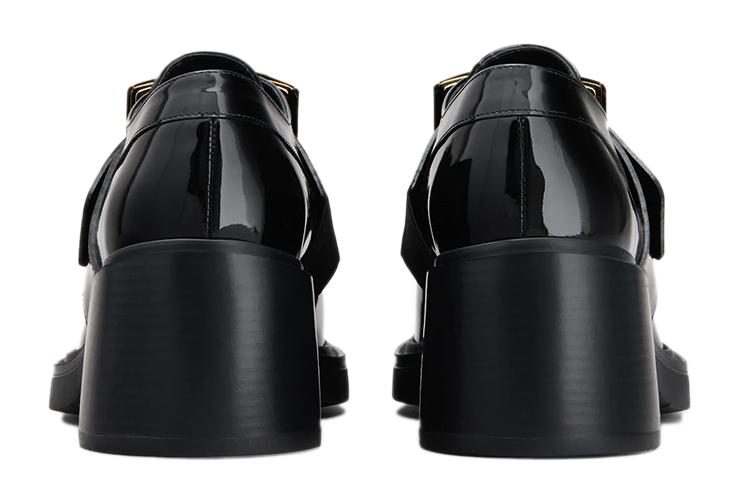 Туфли женские Roger Vivier Viv' Rangers черные, 36.5 EU