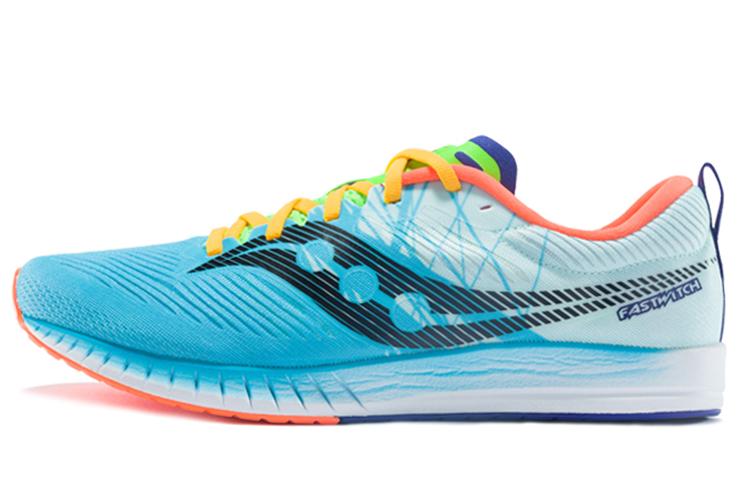 Кроссовки мужские Saucony Fastwitch 9 Future, синие-оранжевые, 40 EU