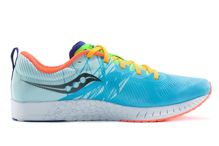 Кроссовки мужские Saucony Fastwitch 9 Future, синие-оранжевые, 40 EU