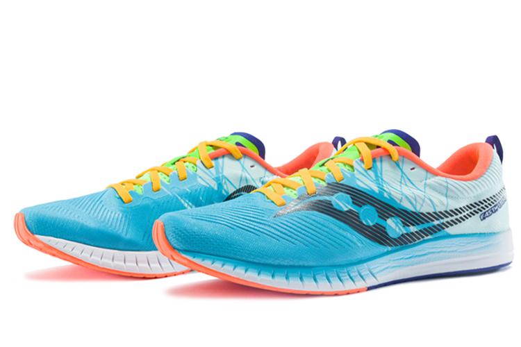 Кроссовки мужские Saucony Fastwitch 9 Future, синие-оранжевые, 40 EU