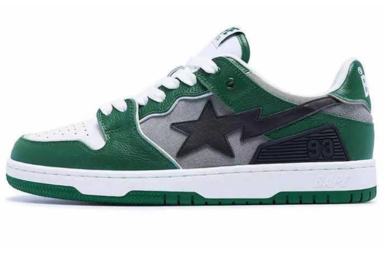 Кеды мужские A BATHING APE SK8 STA #1 M2 зеленые