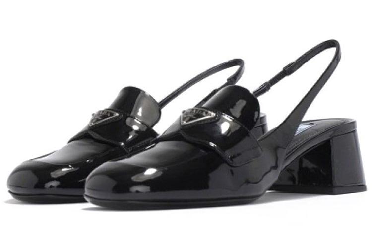 Туфли женские PRADA 1D929M_069_F0002_F_045 черные, 38.5 EU