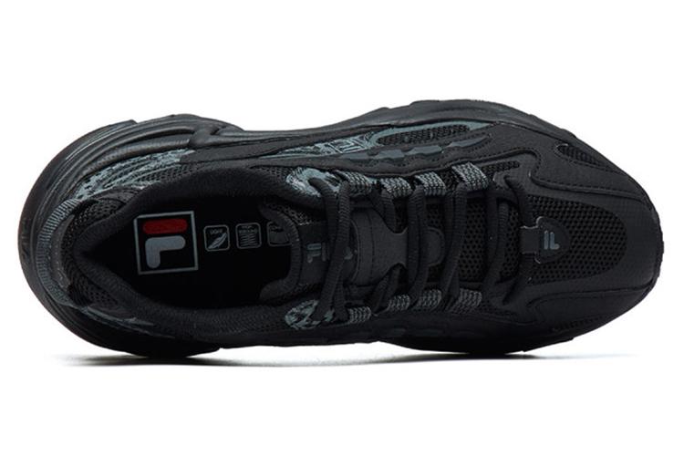 Кроссовки женские FILA F12W121105FBK черно-зеленые, 38.5 EU