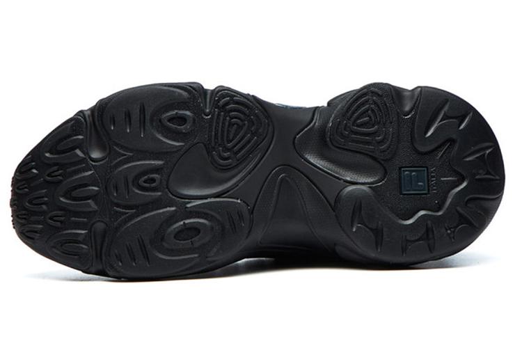 Кроссовки женские FILA F12W121105FBK черно-зеленые, 38.5 EU