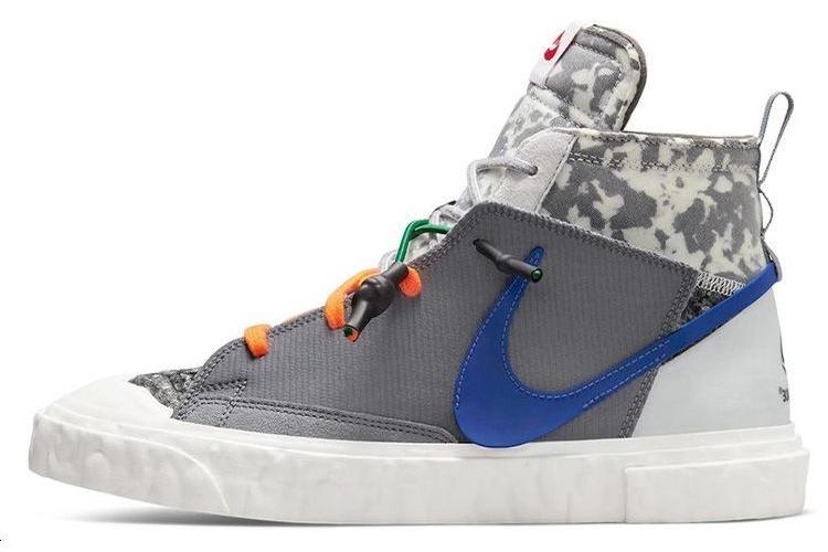 Кеды мужские Nike Blazer Mid Readymade белые, серые