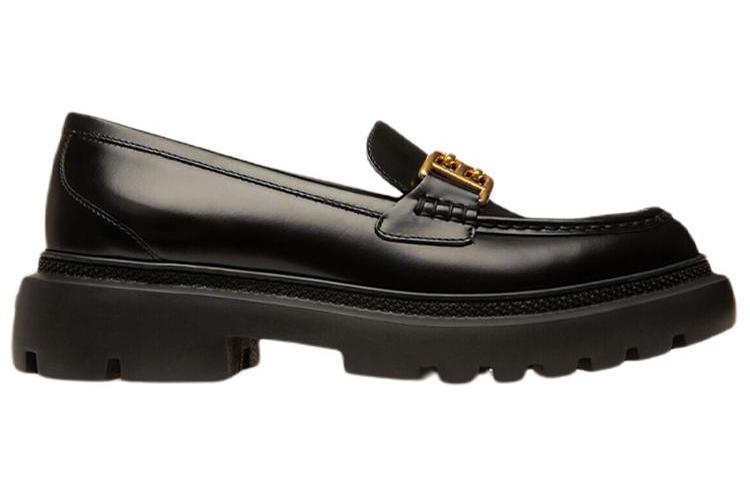 Лоферы женские BALLY Gioia Flat черные, 38 EU