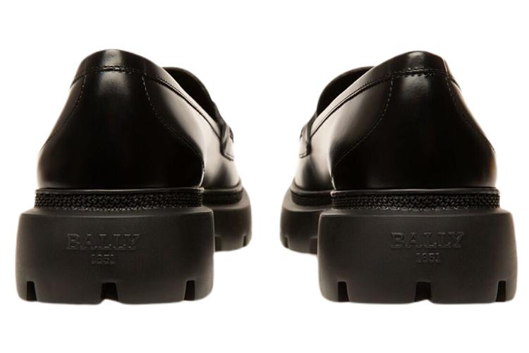 Лоферы женские BALLY Gioia Flat черные, 38 EU