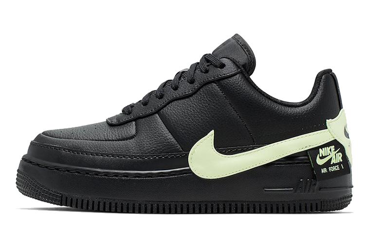 Кеды женские Nike Air Force 1 Low Jester Xx черные-зеленые, 39 EU