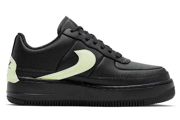 Кеды женские Nike Air Force 1 Low Jester Xx черные-зеленые, 39 EU