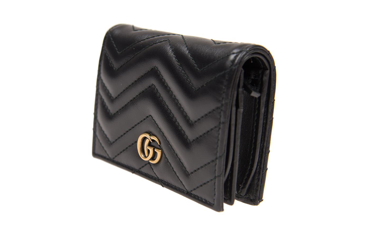 Кредитница женская GUCCI GG Marmont черная