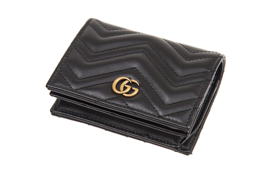 Кредитница женская GUCCI GG Marmont черная
