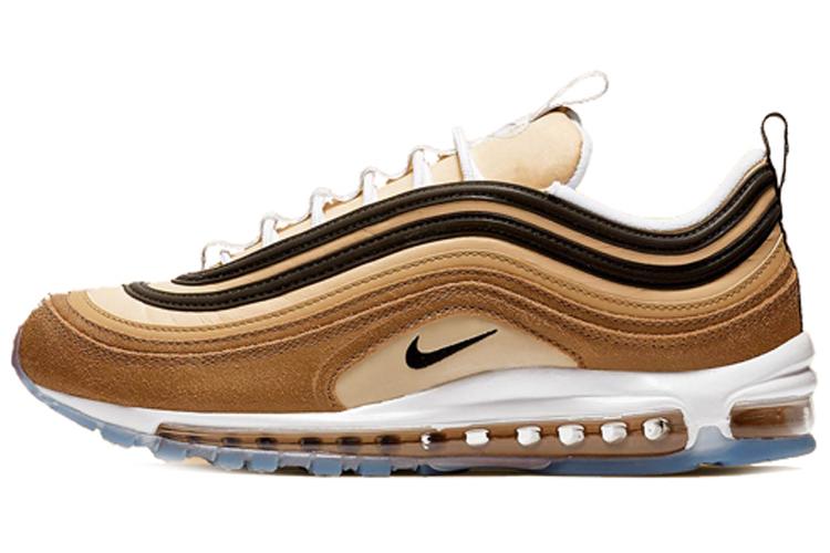Кроссовки унисекс Nike Air Max 97 Unboxed коричневые-бежевые, 40 EU