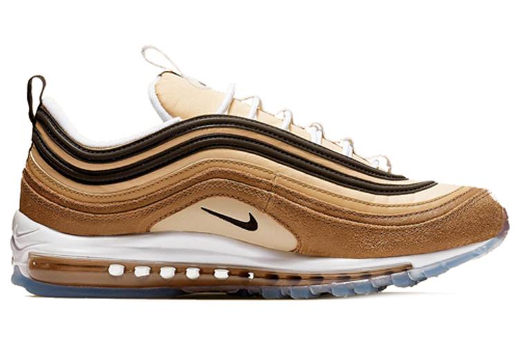Кроссовки унисекс Nike Air Max 97 Unboxed коричневые-бежевые, 40 EU
