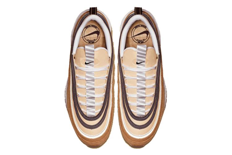 Кроссовки унисекс Nike Air Max 97 Unboxed коричневые-бежевые, 40 EU