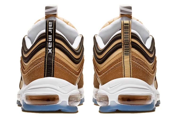 Кроссовки унисекс Nike Air Max 97 Unboxed коричневые-бежевые, 40 EU