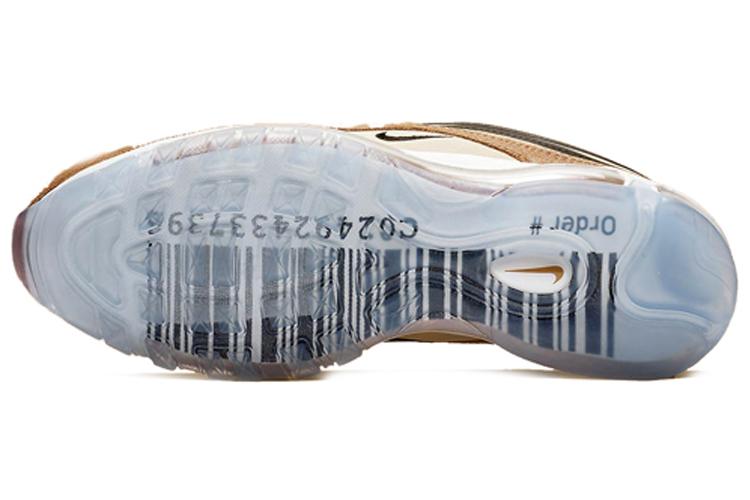 Кроссовки унисекс Nike Air Max 97 Unboxed коричневые-бежевые, 40 EU