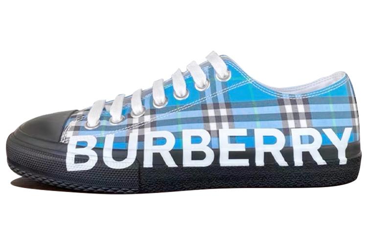 Кеды мужские Burberry 80394991 лазурно-голубые, 43 EU