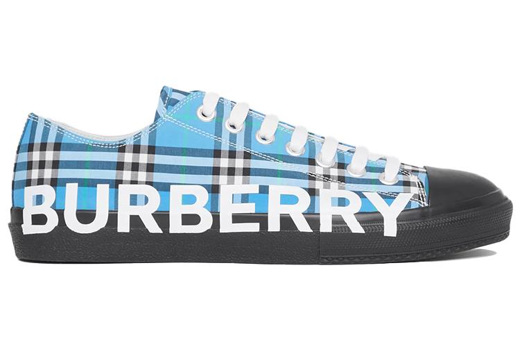 Кеды мужские Burberry 80394991 лазурно-голубые, 43 EU
