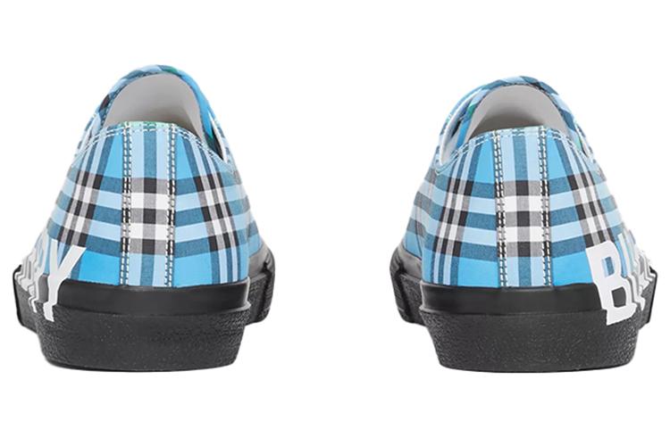 Кеды мужские Burberry 80394991 лазурно-голубые, 43 EU