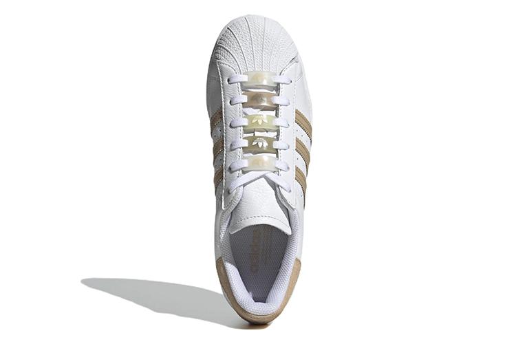 Кеды женские Adidas Superstar белые, 38 EU