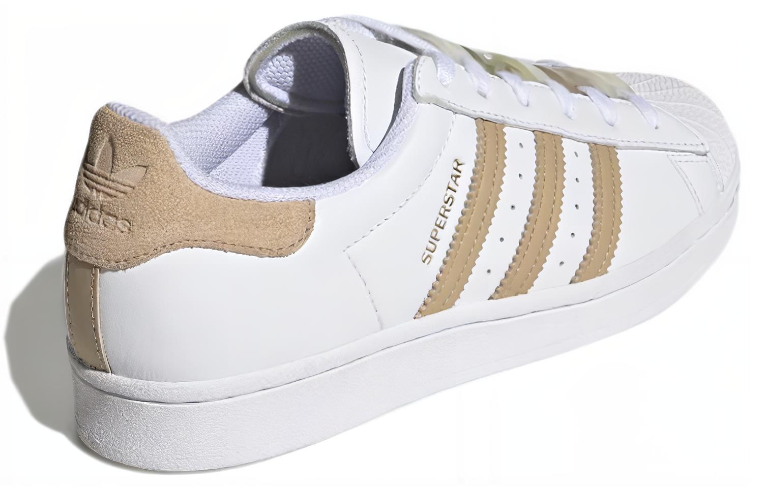 Кеды женские Adidas Superstar белые, 38 EU