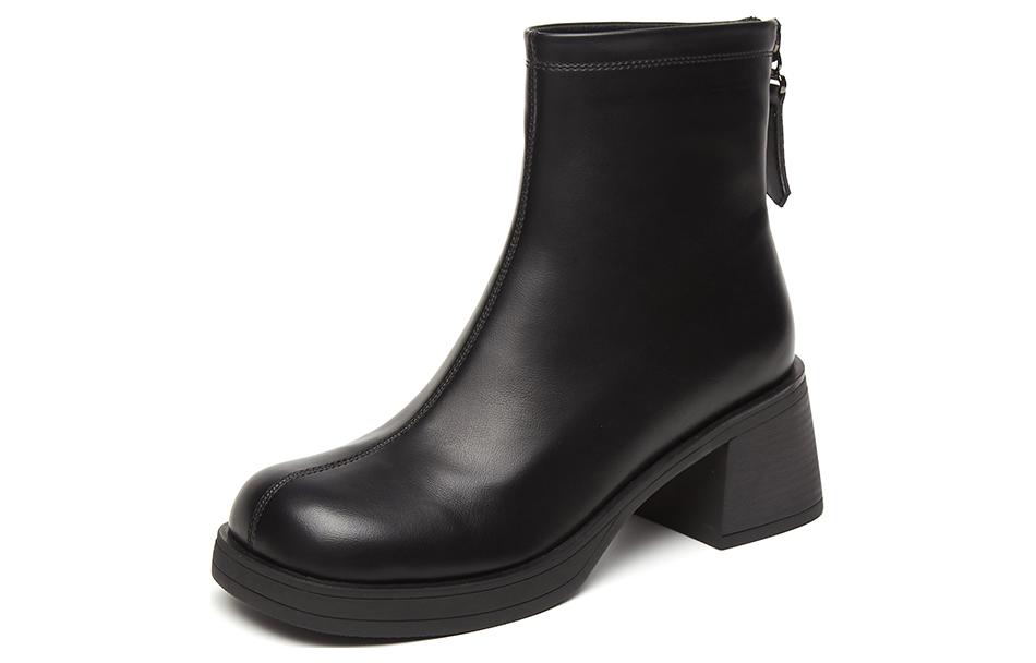 Ботильоны женские DAPHNE черно-бежевые, 36 EU