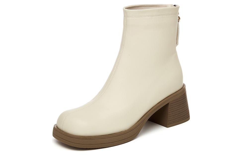 Ботильоны женские DAPHNE черно-бежевые, 36 EU