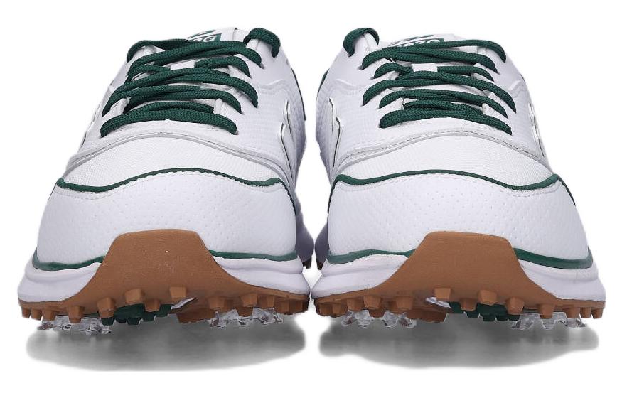 Гольф-кроссовки унисекс New Balance Malbon 997G белые, зеленые, 40.5 EU