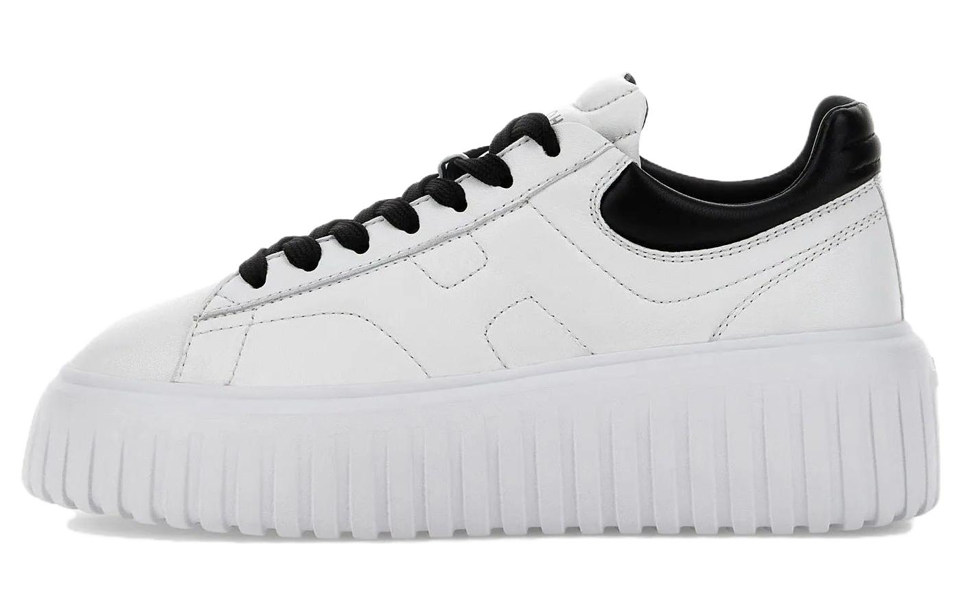 Кеды женские HOGAN HXW6450FC60LE90001 белые-черные