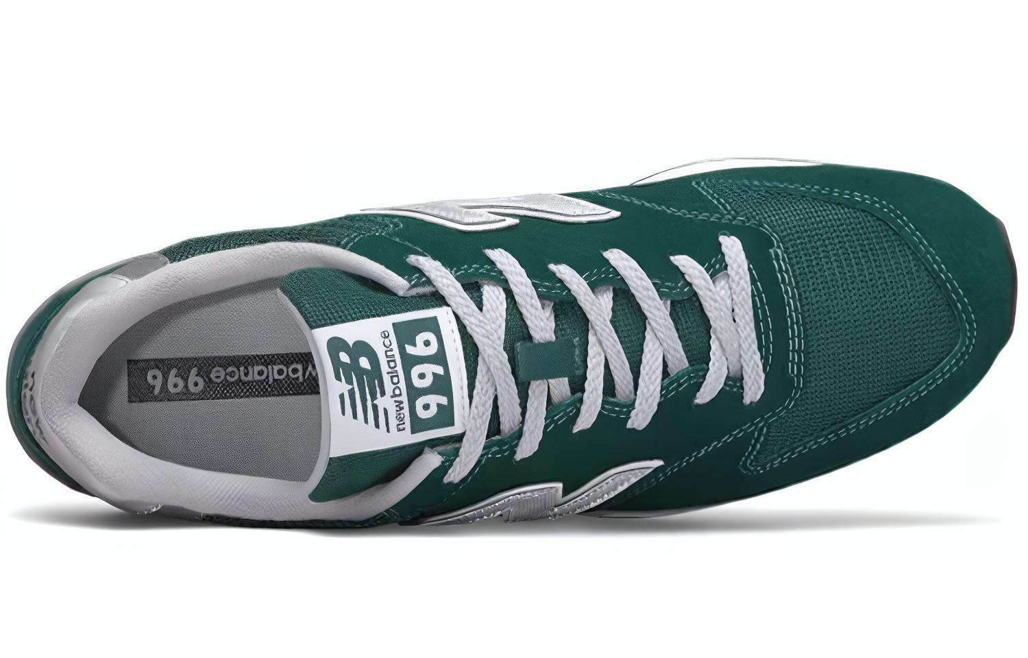 Кроссовки унисекс New Balance Nb 996 D, зеленые-серые, 37 EU