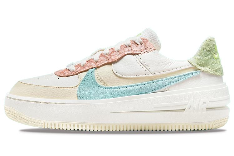 Кеды женские Nike Air Force 1 Low PLT.AF.ORM пастельные леопардовые