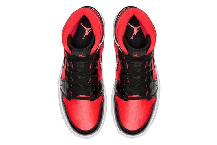 Кроссовки женские Air Jordan 1 Mid Hot Punch, 41 EU