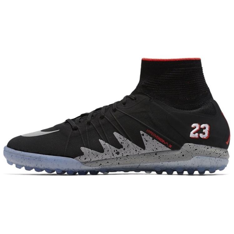 Бутсы мужские Nike Hypervenomx Proximo Njr Tf Neymar X Jordan черные-серые, 39 EU