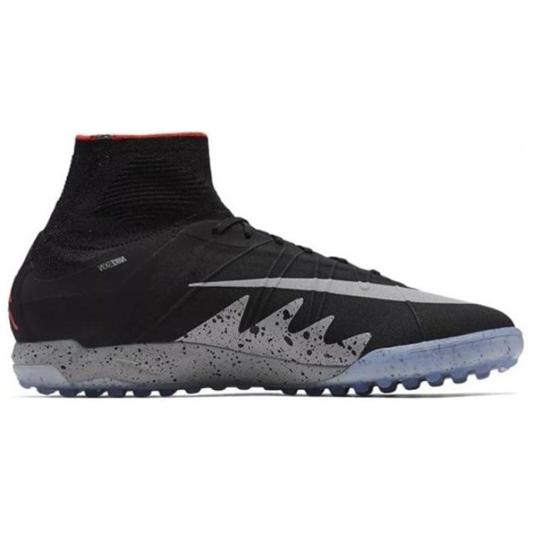 Бутсы мужские Nike Hypervenomx Proximo Njr Tf Neymar X Jordan черные-серые, 39 EU