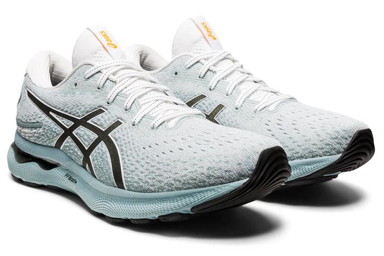 Кроссовки мужские ASICS Gel Nimbus 24 2E Wide light steel, 40 EU