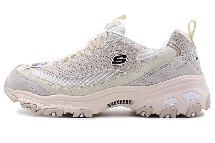 Кроссовки женские Skechers D'Lites белые, 37.5 EU
