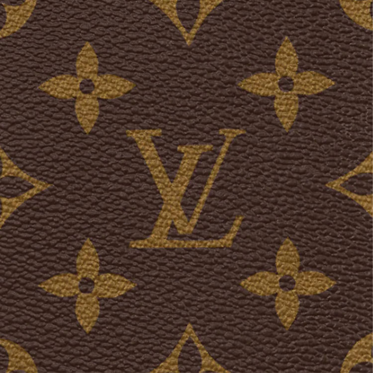 Сумка LOUIS VUITTON Sac Plat BB коричневая/натуральная
