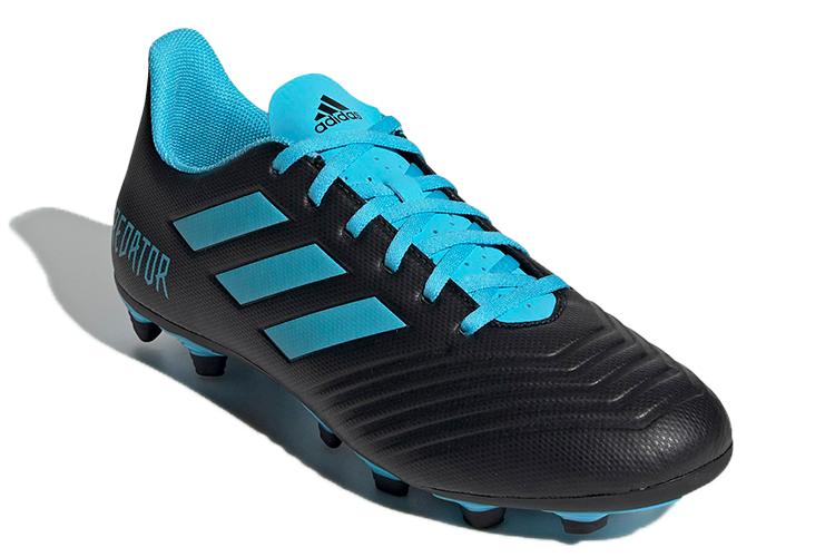 Футбольные бутсы мужские Adidas Predator 19.4 Fg ярко-голубые, 40 EU