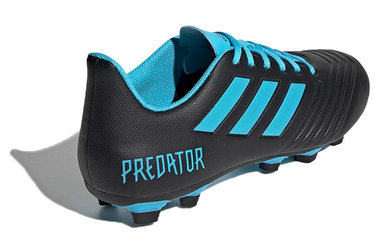 Футбольные бутсы мужские Adidas Predator 19.4 Fg ярко-голубые, 40 EU
