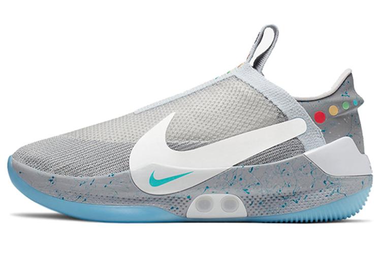 Кроссовки мужские Nike Adapt BB Mag серые-голубые