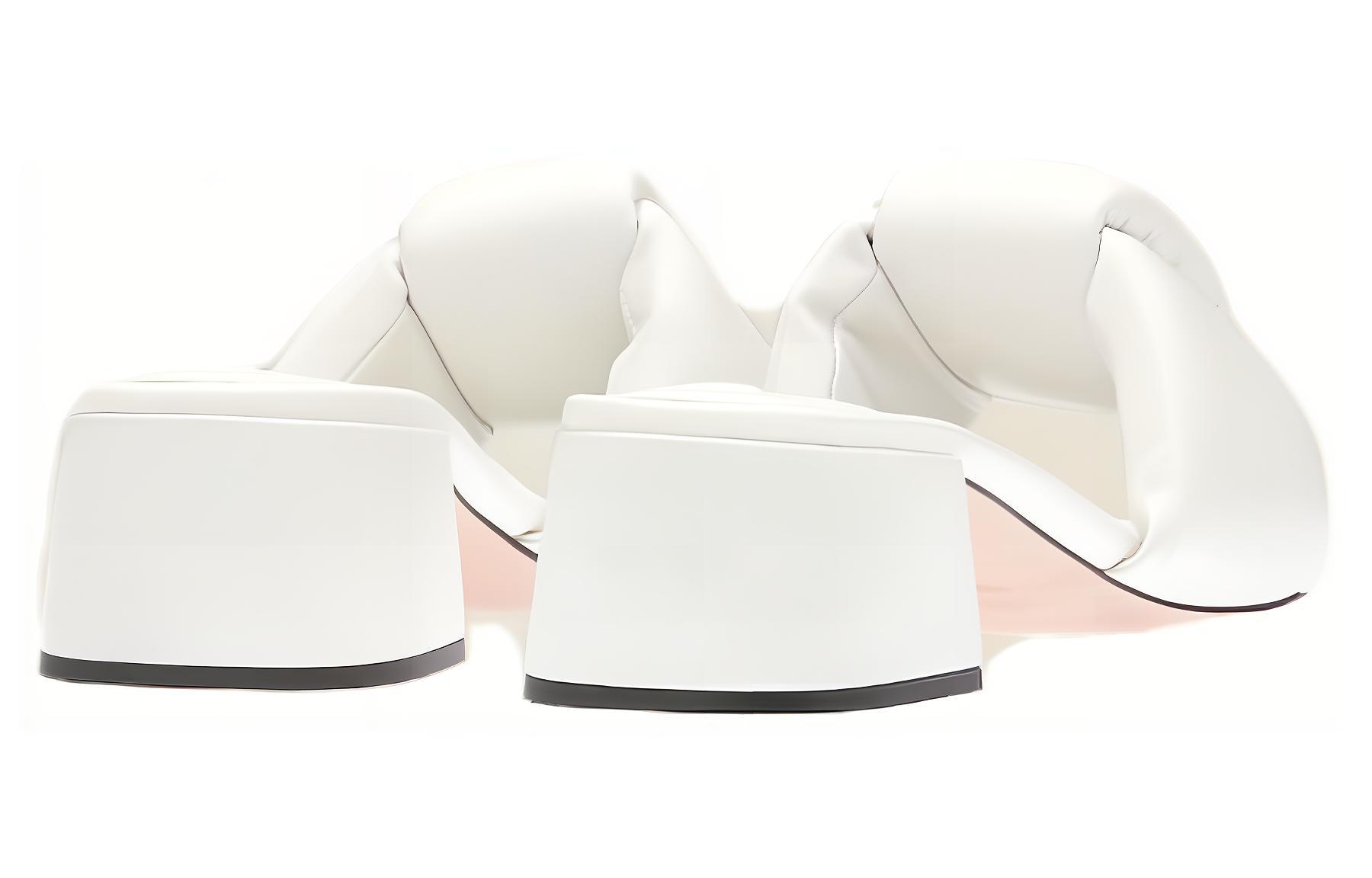 Туфли женские MIU MIU 5XX547_LYB_F0009_F_045 белые, 35.5 EU