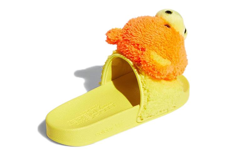 Шлепанцы унисекс Adidas JS Adilette Teddy Yellow, 37 EU