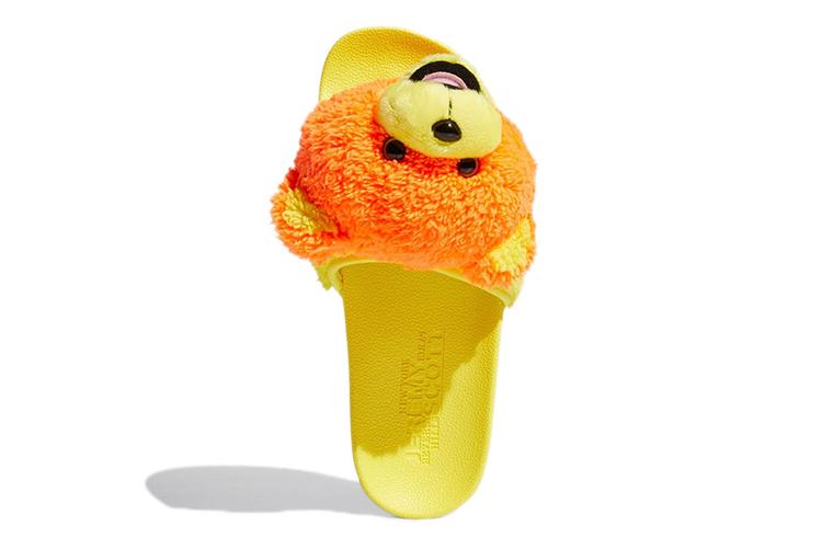 Шлепанцы унисекс Adidas JS Adilette Teddy Yellow, 37 EU