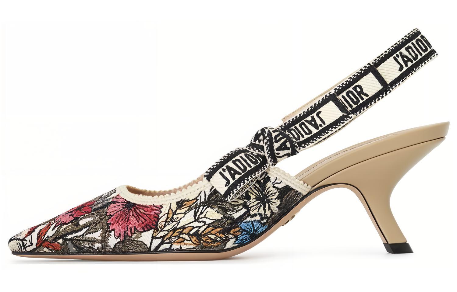 Туфли женские DIOR J'Adior Slim Heel разноцветные, 36.5 EU